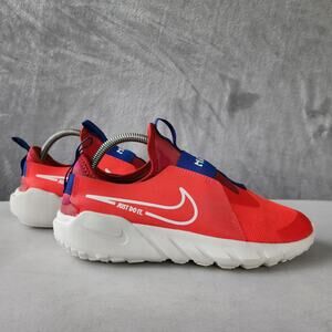 Nike Shoes Boys 7 Flex Runner 2 Slip On Running Sneaker Red Blue Womens 8.5